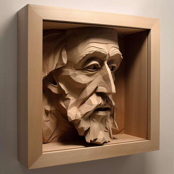 نموذج ثلاثي الأبعاد لآلة CNC 3D Art 